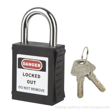ZC-G001 short shackle ABS body mini padlock
